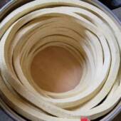 家四氟厂4编织带耐磨损械密封垫圈耐机蚀耐高温芳纶混编盘腐根