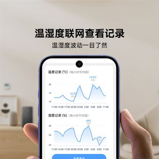 领普智能开关温湿度计无线遥控开关电子温度计湿度传感器KS2