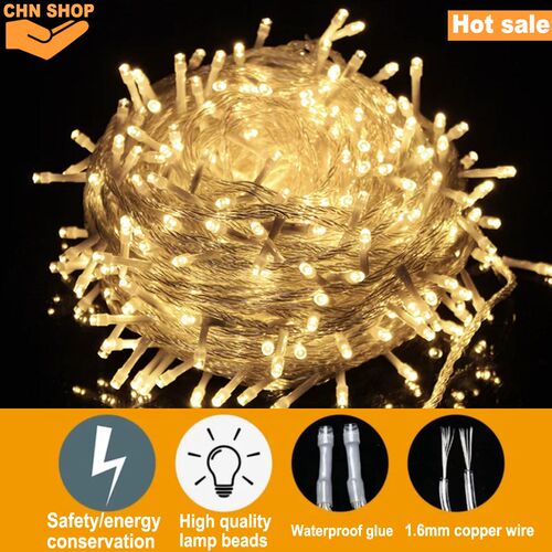 LED light string Christmas party decorations LED lights 10M