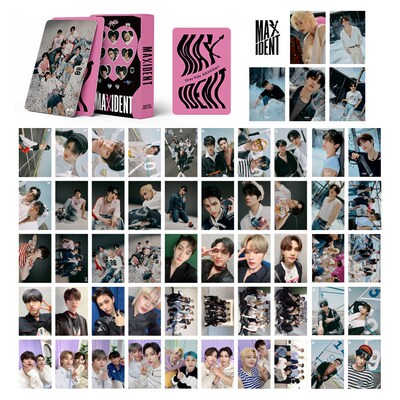 55pcs/set Kpop Stray Kids MAXIDENT Time out CIRCUS NOEASY Ne