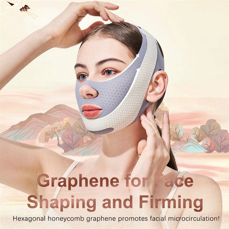 Face Lifting Bandage V Shaper Facial Slimming Reduce Double