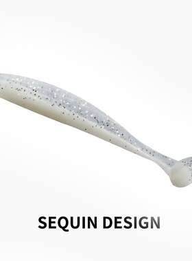 色T尾软饵仿真路亚鱼饵15条装7cm2g海钓翘嘴鳜鱼鲈鱼假饵路亚饵