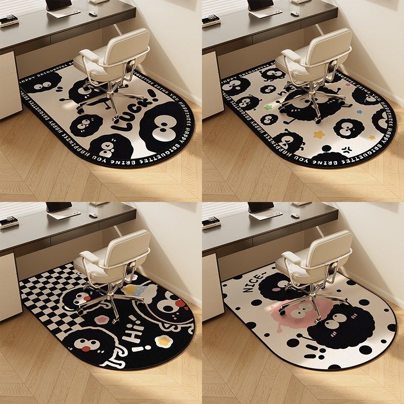 儿童房椅子煤球地垫学习椅书桌书房阅读区地毯卧室转椅电脑椅垫子,居家布艺,家用脚垫,淘宝优惠券,粉丝福利购,淘宝优惠卷