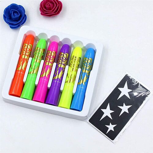 Glow In The Dark Face Paint Halloween Marker Face Body Paint