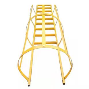 15J1爬梯国标直梯图集制作钢梯镀锌护笼爬梯平台基坑镀锌爬梯