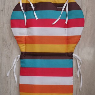 儿童餐椅坐垫布宝宝安全座椅棉垫摺叠餐椅座垫笑巴喜华子博比龙