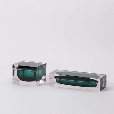 现代奢透明树楼彩色首饰盒摆脂件软0411装样板房售部衣帽间轻收纳