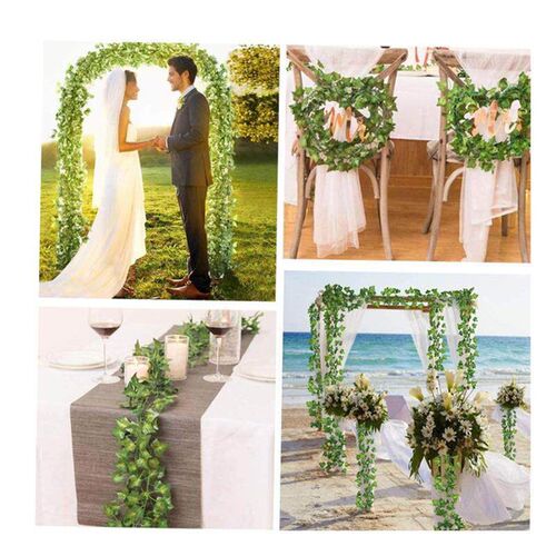 Artificial Plants Home Decor Green Silk Hanging vines Fake L