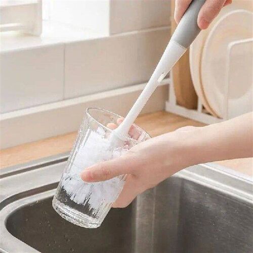 Water Bottles Cleaning Brushes 2in1 Round Bottle Scrub