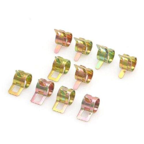 OOTDTY 10X 10mm 0.9 pouces Attache &agrave; ressort eau