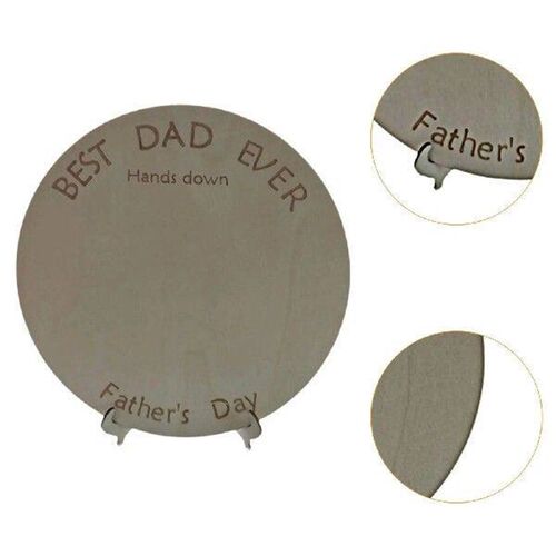 DIY Handprint Art Sign Unfinished Plaque Party Supplies