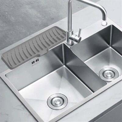 Silicone Faucet Mat for Kitchen Sink Silicone Drip Mat