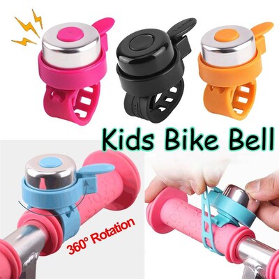 Kids Bike Bell Ring Silicone Scooter Horn Strap Handlebar Ri