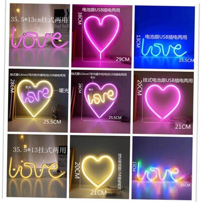 LED Neon Light Wall Art Sign Night Lamp bar Party Neon Lamp