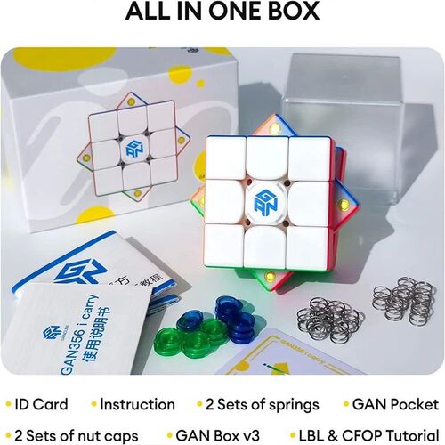 Gan Smart Cube 356 ICarry 3x3 Magnetic Magic Cube 3x3x3 Magn
