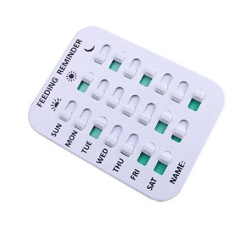 Dog Medication Reminder Feeding Magnets on Back Mounts