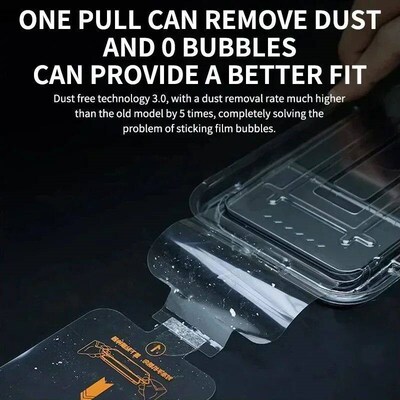 Oleophobic Coating Dust Free Easy Installation Screen Protec