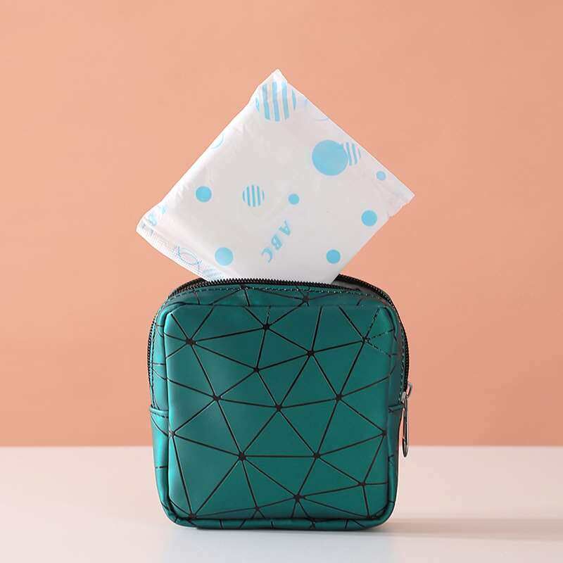 Portle Sanitary Napkin Storage Bag Stereo Large Capacity Aun