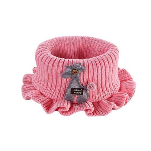 Cartoon deer autumn and winter wool knit childrens neck war