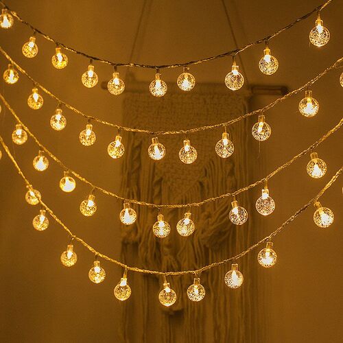Outdoor decorative lights party led light string small bulb