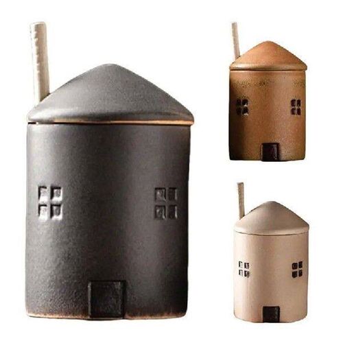 Seasoning Containers with Spoon Seasoning Jar Storage