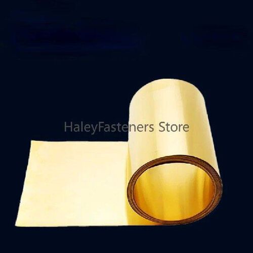 Thickness 0.1mm width 20-100mm 1Meter/ROLL Thin Brass Strip