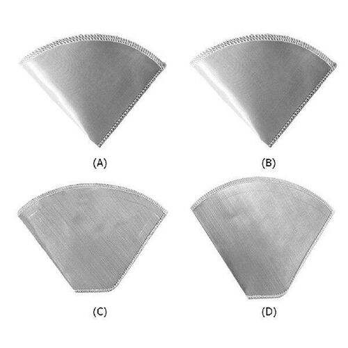 Stainless Steel Paperless Coffee Filter Reusable Pour Over