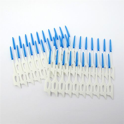 New Silicone Interdental Brushes Super Soft Dental Cleaning