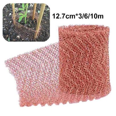 Copper Mesh Slug Repeller Rustproof Copper Wire Mesh Long
