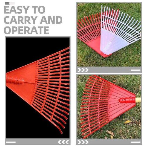 Outdoor Hand Shrub Rake Garden Tool Garden Cleaning Rake