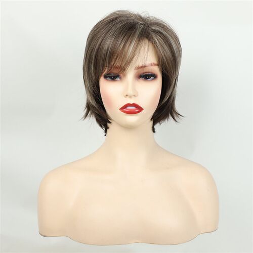 High Temperature Silk Womens Fashion Wig Chemical Fiber Hea