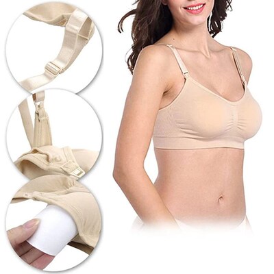 Maternity Bras Wirefree Nursing Bra Pregnancy Clothes Preven
