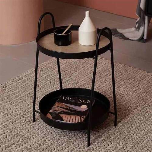 Nordic Coffee Table Solid Wood Coffee Table Creative Round