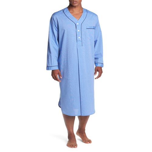 Mens Gown Southeast Asian Style Loose Stand llar Door Tube