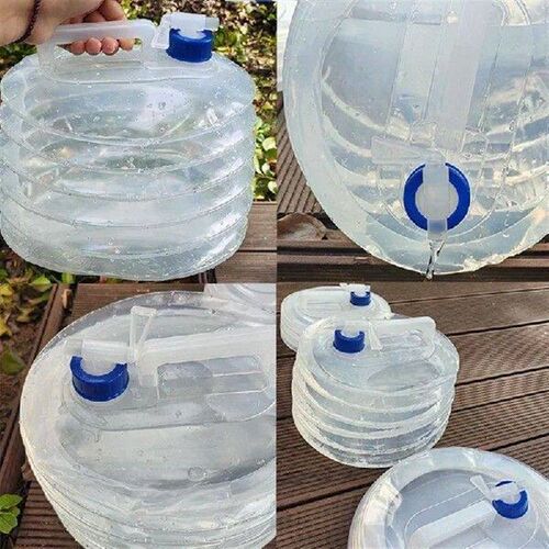 3/5/10/15L portable collapsible bucket emergency water