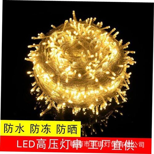 Led Light String Outdoor Starry Lights Christmas Wedding