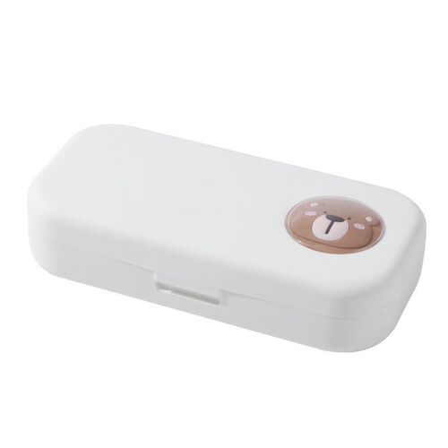 Morandi Simple Stationery Box Large Capacity Double Layer