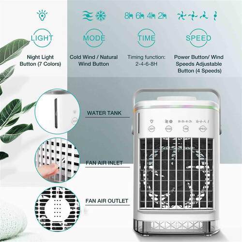 Portable Air Conditioner Mini Fan Cooler Air Cooler USB Air