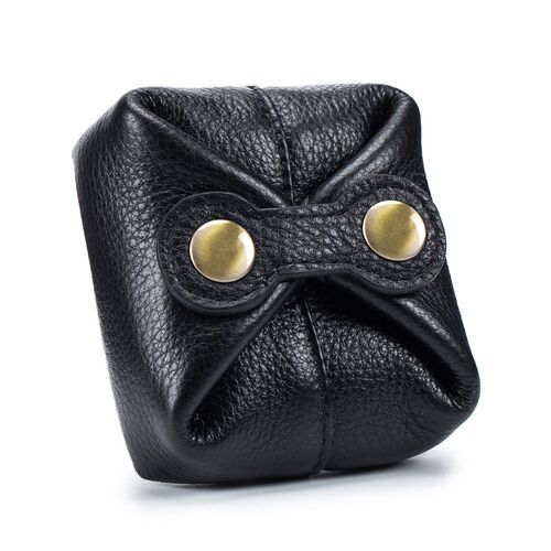 Real Leather Women Cosmetic Bag Cute Makeup Pouch Travel Sma