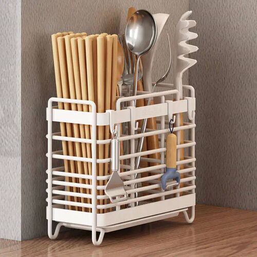 Chopsticks storage box kitchen rack installation-free one-pi