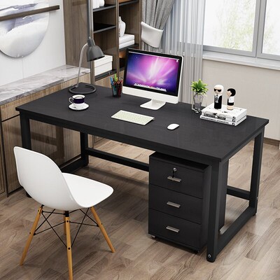 Reinforced simple computer desk student study office table