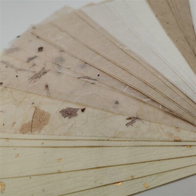 30pcs/lot Retro Leaf vein texture Material Paper Junk Journa