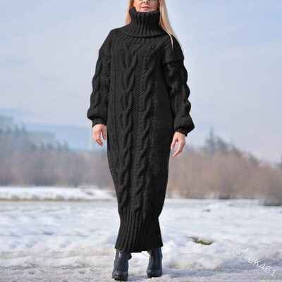 Spot Knitted Turtleneck Solid lor Sweater Pullover rendy Men
