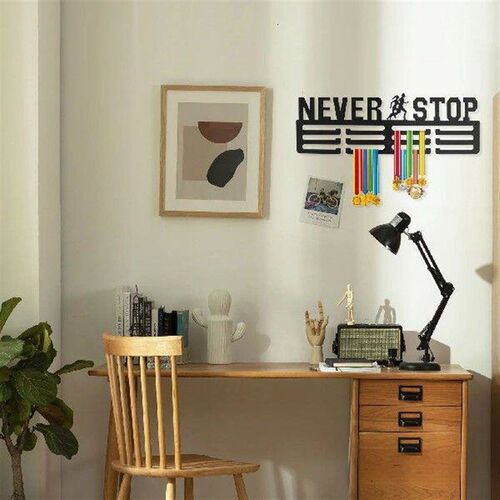 Medal Display Hanger Wall Mounted Iron Medal Display Rack
