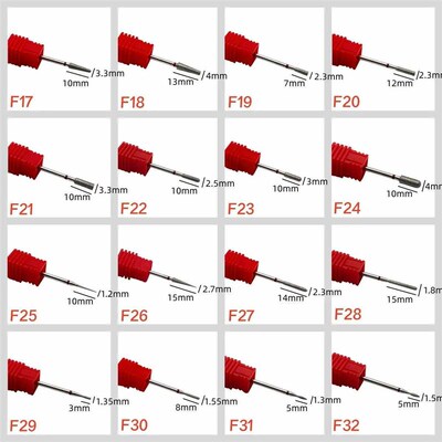 1pcs Diamond Nail Drill Bit Rotery Electric Milling Cutters