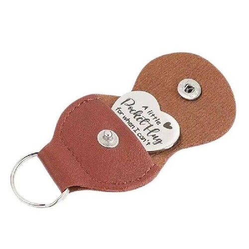 Pocket Hugs For Friends Double Sided Heart Hug Coin With