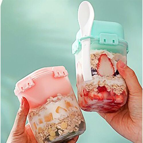 Carry-on Oatmeal Cups Children Breakfast Cups Overnight Seal