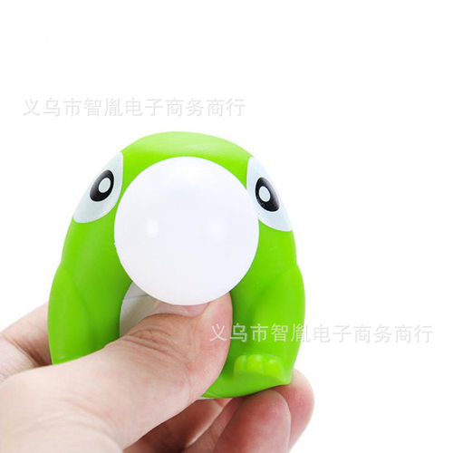 Squishy Mochi Fidget Toys  squeezy Stress ball吹泡泡鸭子恐龙