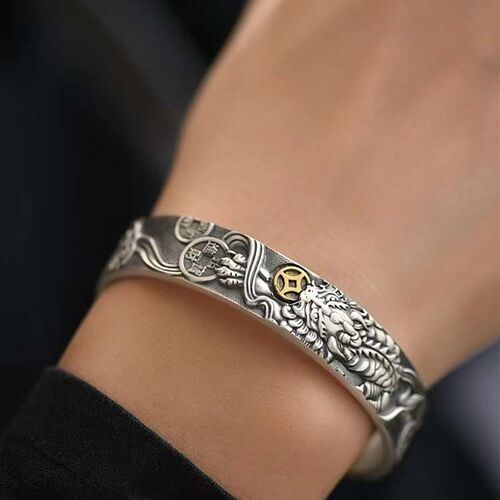 Copper Brlet Mens Fashionable Personalized Vintage Adjustab