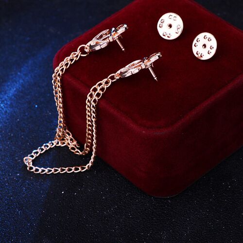 Ocean Holiday Style Brooch Ship Anchor Rudder Collar Accesso